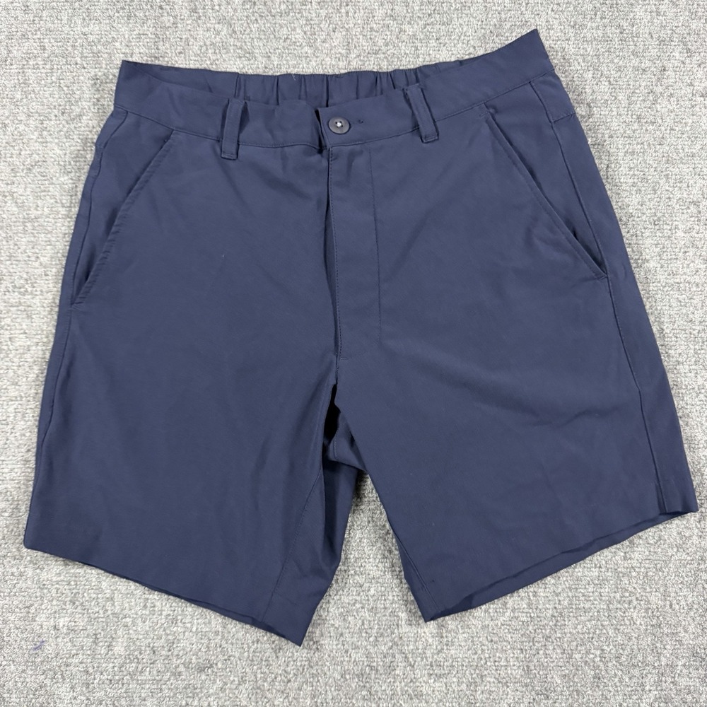 FootJoy Golf Shorts Mens 30 Navy Blue Performance Stretch 8" Inseam